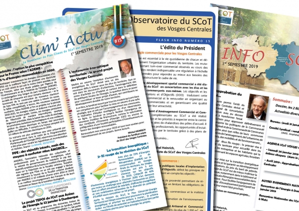 Téléchargez les dernières publications du SCoT