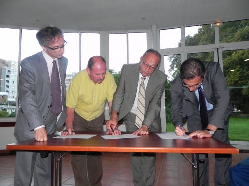 Signature de la Charte d'Engagement du Plan Climat, 20 septembre 2010
